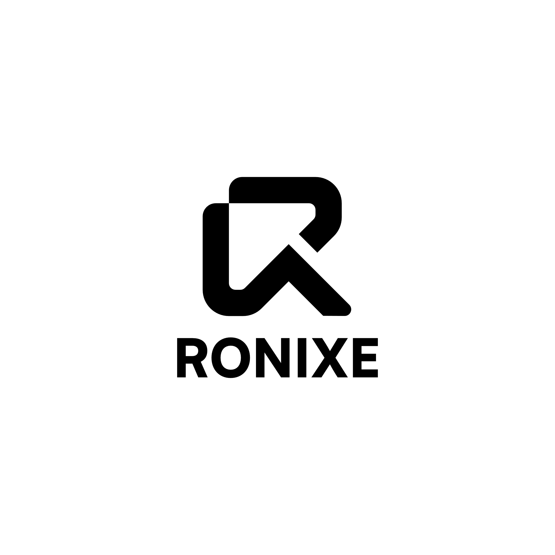 The Ronixe wordmark and icon lockup.